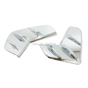 

For Toyota RAV4 RAV 4 ABS Chrome Front Fog Light Lamp Cover Foglights Frame Trim Protector Exterior Car Styling Accessories 2pc