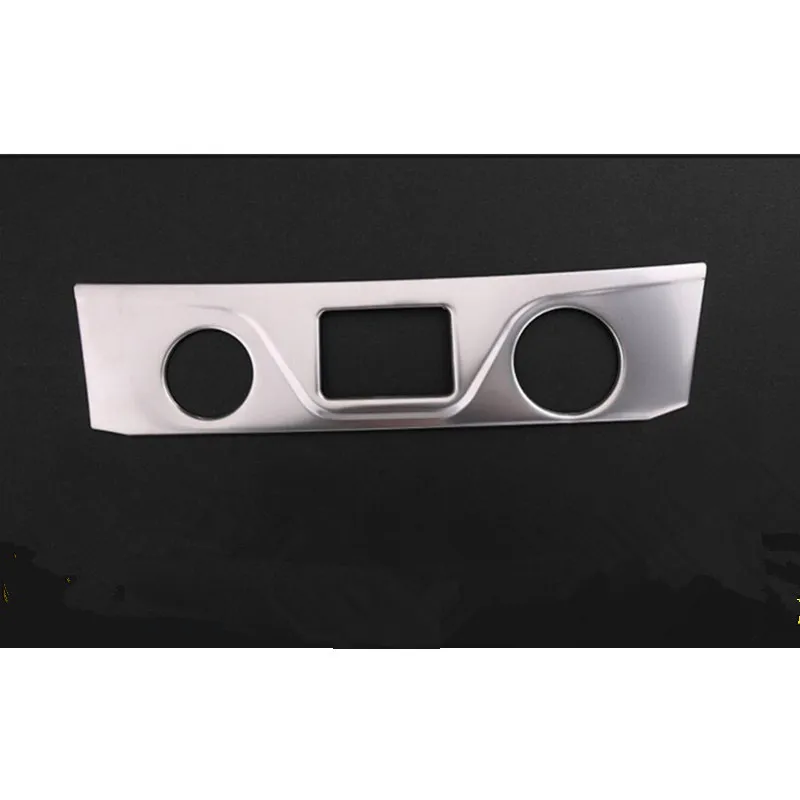 stainless steel Gear Shift Frame Cover For 2015 font b Hyundai b font Tucson