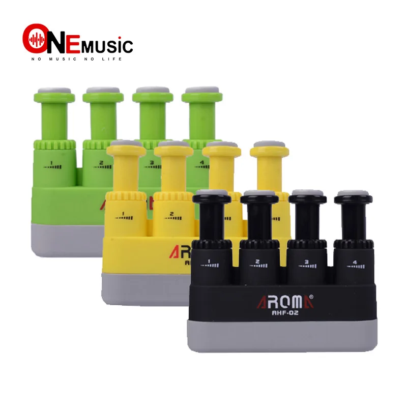 Aroma AHF 02 Hand Finger Exerciser Grip Trainer For Guitar Bass Hand