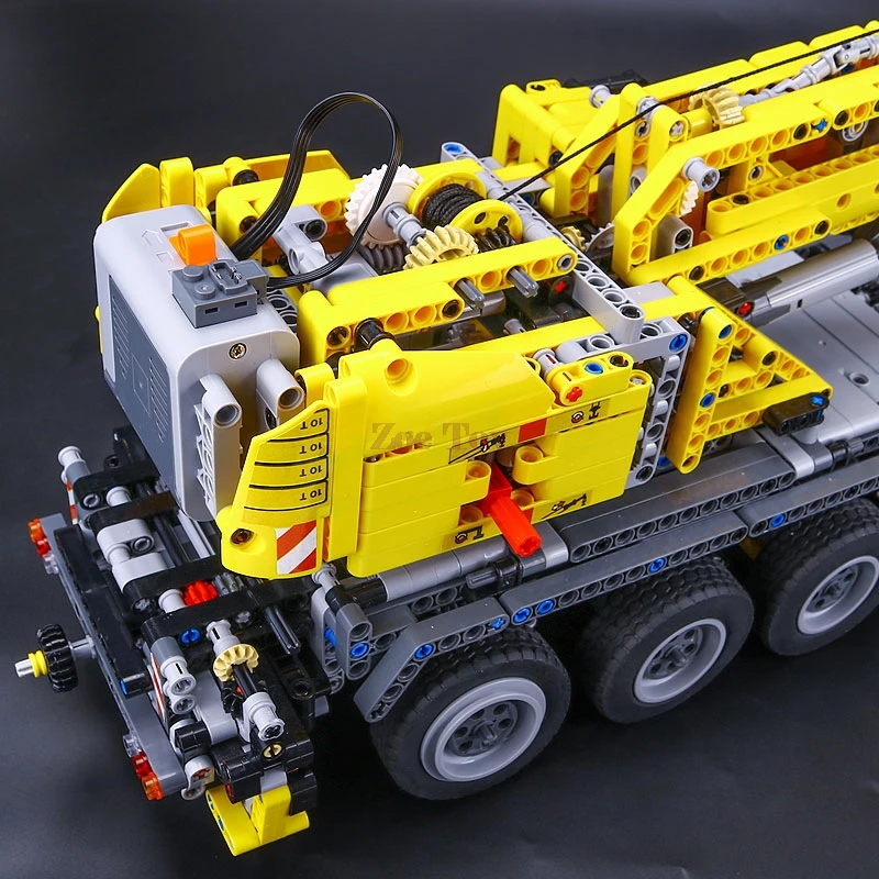  DHL LP 20004 Technic series Motor Power Mobile Crane Mk II Car Model Building Kits Blocks Bricks Co
