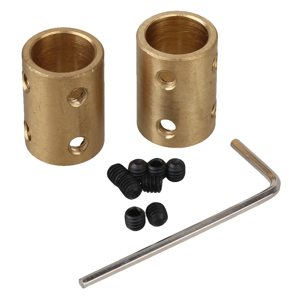 2pcs 12 x 12mm Rigid Copper Shaft Coupler Stepper Servo DC Motor CNC
