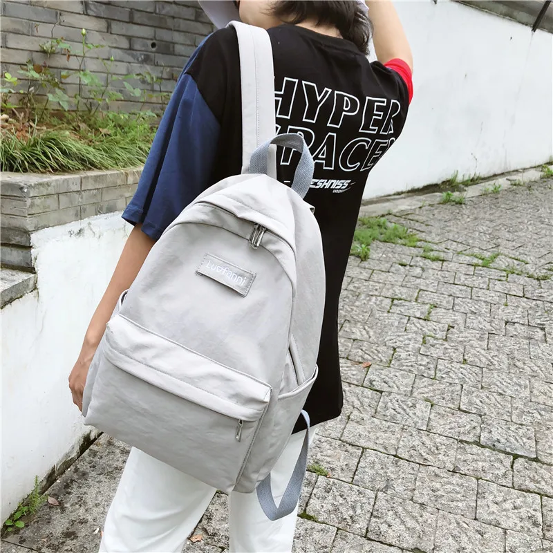 DCIMOR Классический дизайн водонепроницаемый нейлоновый женский рюкзак женский школьный рюкзак школьные сумки для девочек Дорожная сумка рюкзак Mochila