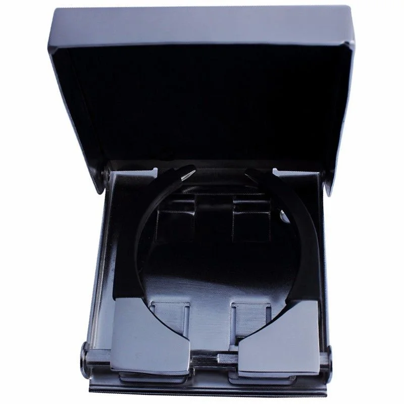 1pcs Stainless Steel Folding Cup Drink Holder Adjustable for Marine Boat Truck RV
