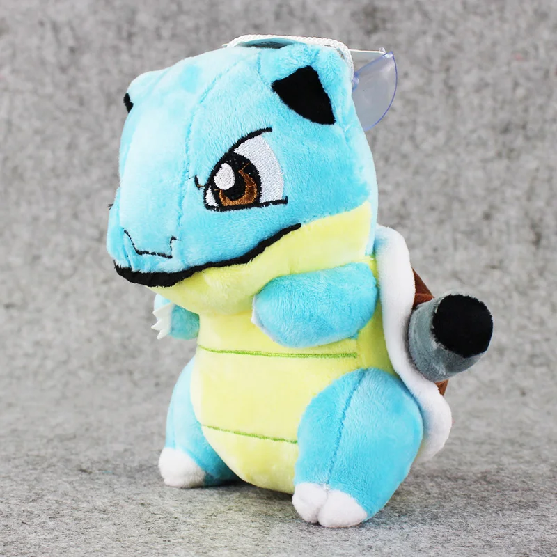 

10pcs/lot Cute Kawaii Plush Toys 18CM Water Blastoise Soft Stuffed Dolls Fashion Cartoon Kids Toys For Xmas Gift
