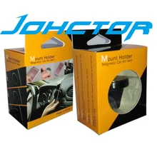 1000 pcs Universal Magnetic Car Phone Holder 360 Rotation GPS Mobile Magnet Air Vent Mount GPS Stand For Cell Phone Tablet