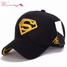 Модные новые унисекс геометрические шляпы уличные Snapback Регулируемая посадка бейсболка Супермен Хип-хоп повседневные хлопковые шапки 8 цветов