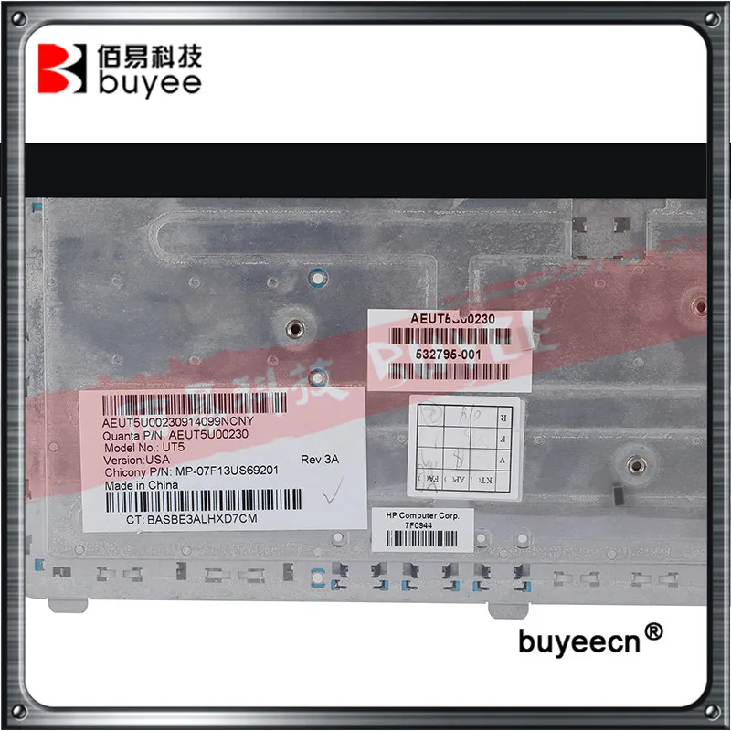 大花白色 for HP Pavilion DV7 DV7-200 DV7-300 US 键盘 (11)