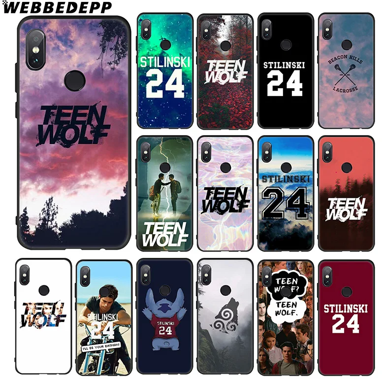 

WEBBEDEPP Teen Wolf 24 Soft Case for Xiaomi 9 8 SE 6 A1 A2 Lite MIA1 MIA2 Lite MI8 MI6 MAX 3 POCOPHONE F1 Cover