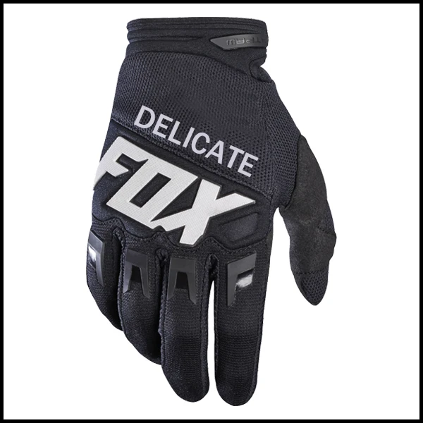 

Delicate Fox 360 Dirtpaw MX Motocross Racing Bike Full Black Gloves