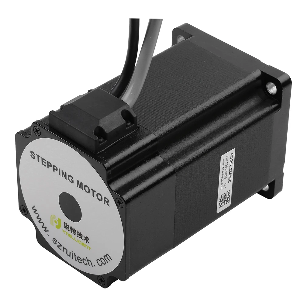 Rtelligent высокий крутящий момент Nema 34 86A8EC 8.0N. M Hybird ЧПУ замкнутый контур шаговый