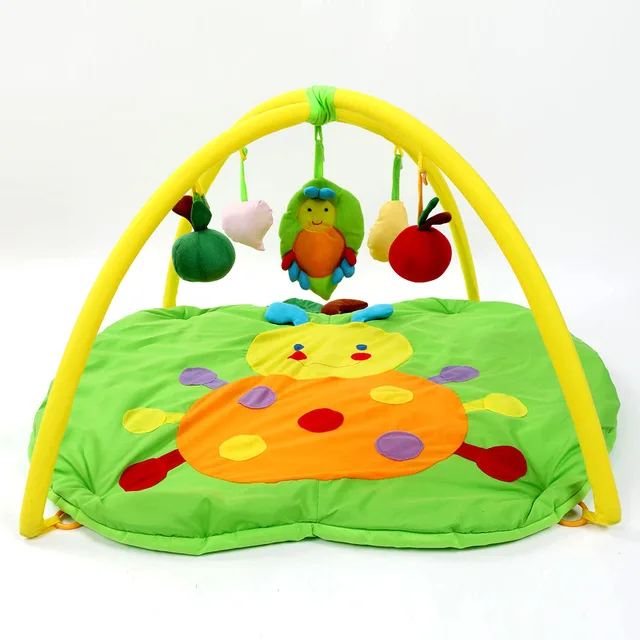 Kids Baby Cotton Play Mats Round Carpet Rugs Animals Playmat Newborn