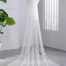 Новое поступление Blingbling Фата Стразы край 3 метра Длина Мягкий Тюль фаты