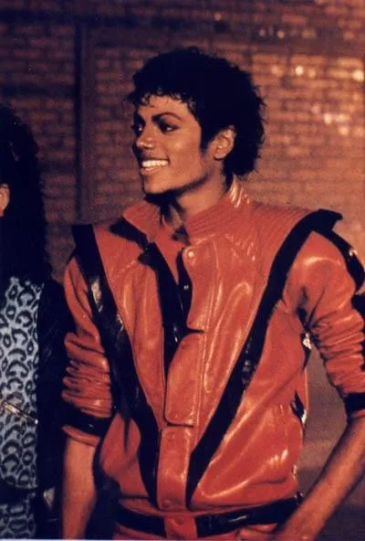 Классический MJ collection1: 1 Курточка бомбер Для мужчин, Классический Майкл Джексон костюм Триллер красная куртка брендовая одежда для Вентиляторы