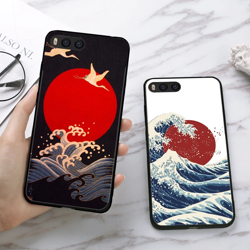 Силиконовый чехол Lavaza Hokusai The Great Wave off Kanagawa для Xiaomi Redmi 4A 4X5 5A 6 6A 7 7A 8 8A K20 Pro Plus S2 Go