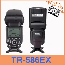 Triopo TR-586EX Беспроводной flash TTL Speedlite для Nikon D750 D800 D7100 D7000 как YONGNUO YN-568EX wt Бесплатная диффузор