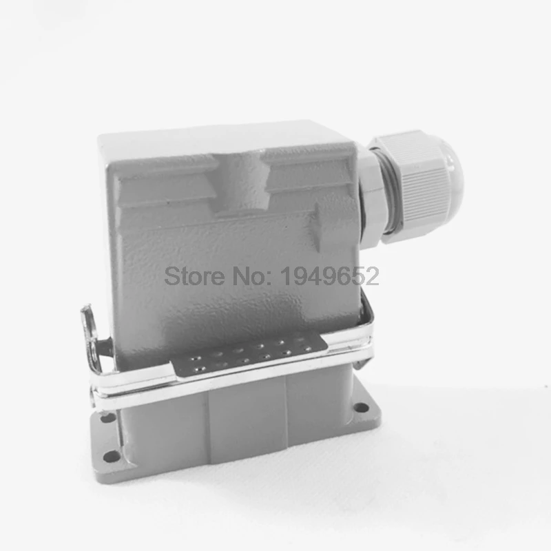 

Heavy Duty Connectors HDC-HA-010-1 F/M 10pin 10A Industrial rectangular Aviation connector plug