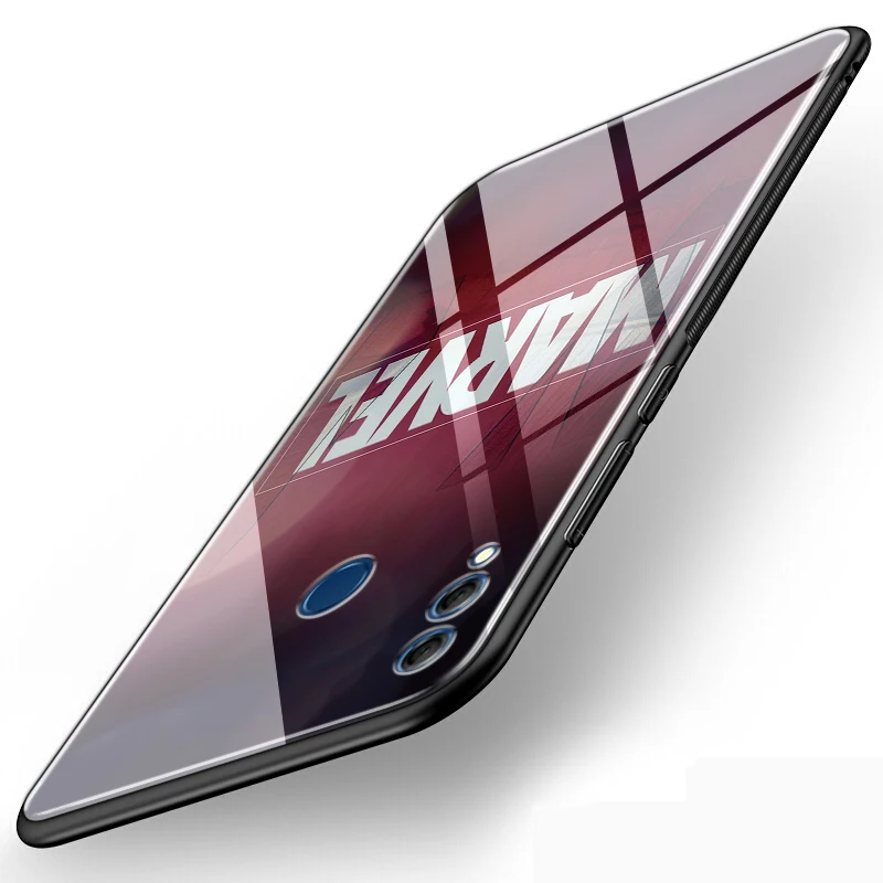 Lavaza Marvel супергерой Высокое качество Классический Стеклянный ТПУ чехол для huawei mate 20 P10 P20 P30 Y6 Y9 P smart lite Pro