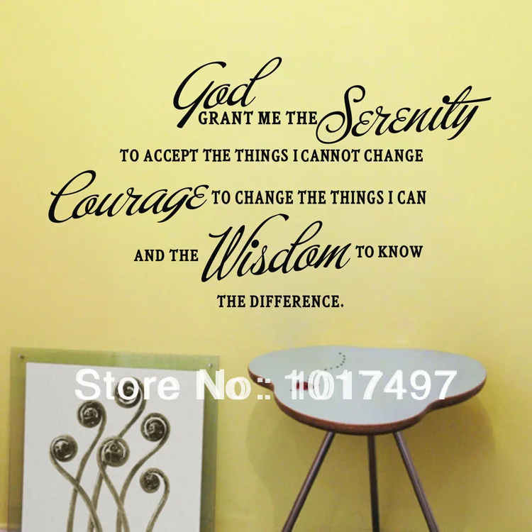 classic famous sayings vinyl wall quote stickers lettering home decor decals free shipping 0261