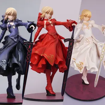 

New Fate Grand Order Saber Altria Pendragon Alter Dress Ver PVC action figure collection toys Valentine's Day gift for friends