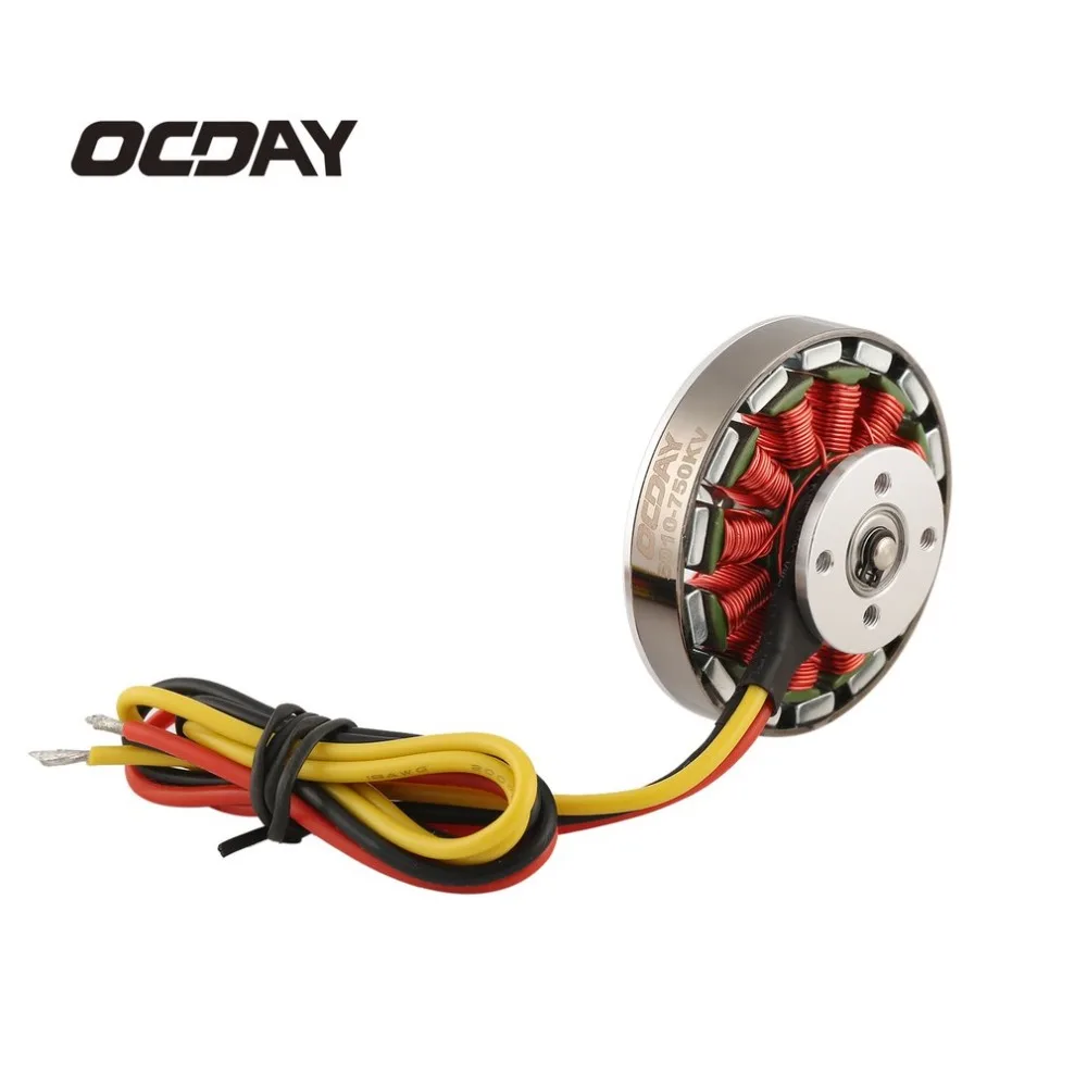 OCDAY 110g 5010 750KV High Torque Aluminum Brushless Motors For ZD550 ZD850 RC Multicopter Quadcopter