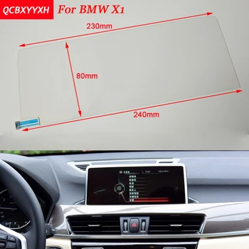 

Car Sticker 8.8 Trapezoid Inch GPS Navigation Screen Steel Protective Film For BMW X1 Control of LCD Screen Car Styling