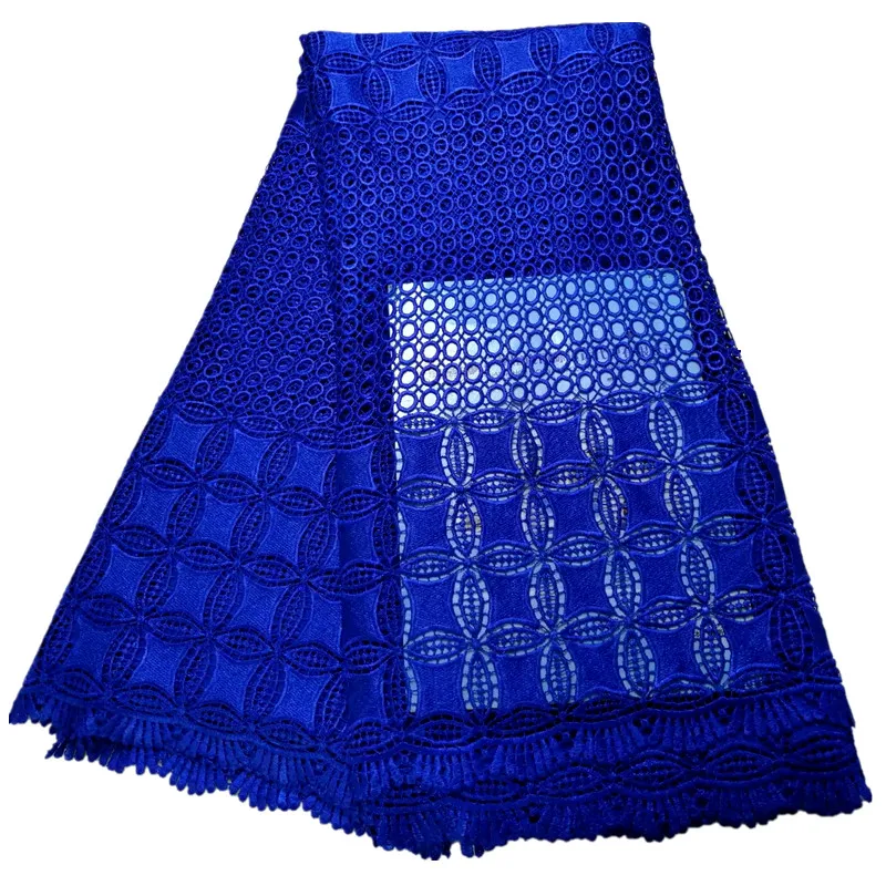 

Hot Sale 2019 High Quality African Cord Lace Fabrics Guipure Lace Fabrics Nigerian Lace Fabric for Women Dress