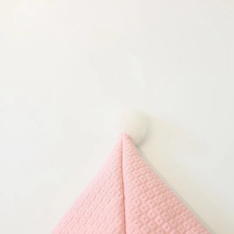 Baby girl Coat In Autumn and winter  Pure color dots Little bear bag Hooded jacket for Kids Children  (2)