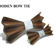 Модные Галстук-бабочка из древесины для мужские галстуки Corbatas Бизнес бабочка галстук-бабочку для вечерние свадебные деревянные бабочки