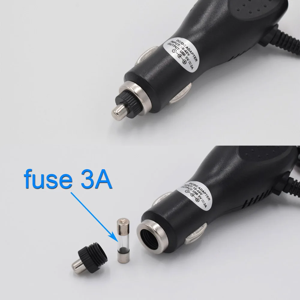 Автомобильное зарядное устройство XCGaoon 3 5 м в 2A micro USB с переключателем для