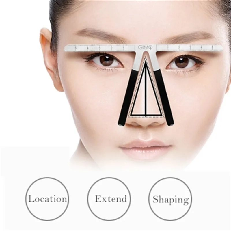 Microblading Augenbraue Tattoo Schablone Lineal Werkzeuge Balance Former Vorlage Definition Permanent Make-Up 3D Stift Kit