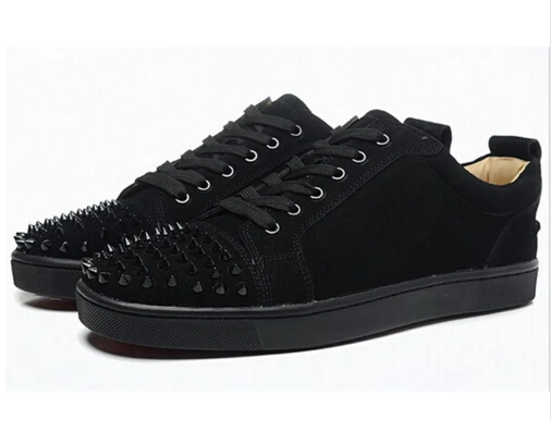 2018 Luxury Spikes Style Men Shoes Rivets Casual Leather Platform Mens Low  Tops Lace-up High Quality Motorcycle Sneakers Shoes - Shoes - AliExpress