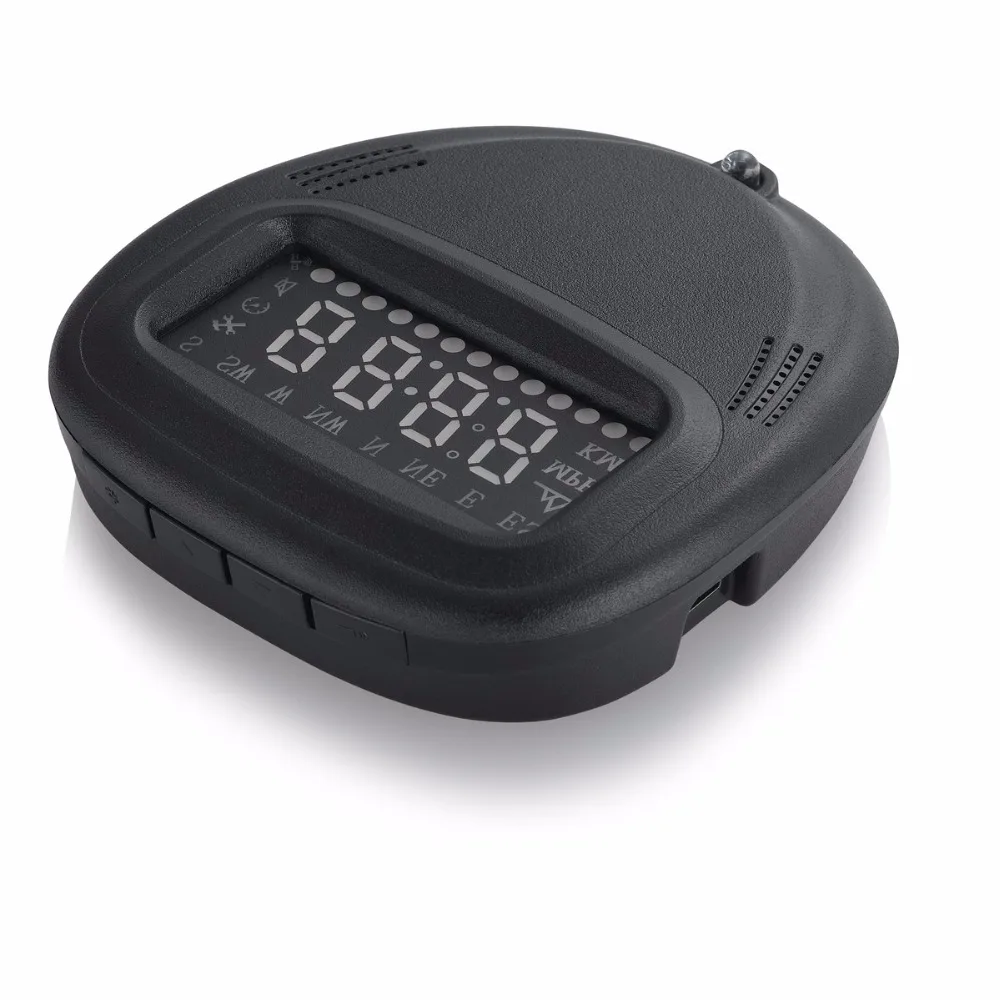 Универсальный OBD2 автомобилей HUD Авто gps головой вверх Дисплей более Скорость Предупреждение сигнализации Системы Цифровой walkie talkie автомобильное Скорость проектор на лобовое стекло
