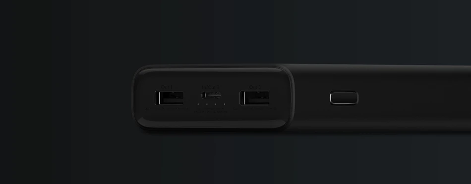 Из России- 20000 мАч Xiaomi Power Bank 3 Mi Power Bank Pro PLM07ZM с тройным выходом USB USB-C 45 Вт Двусторонняя Быстрая зарядка