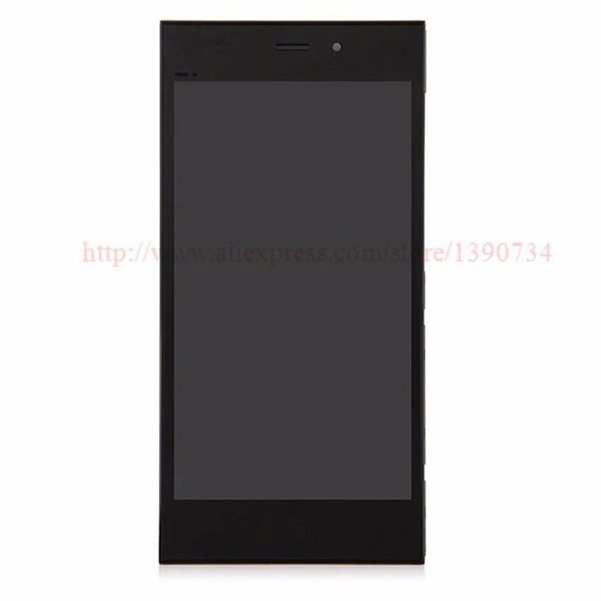 100 GOOD Working LCD Display Touch Screen Digitizer Assembly With Frame Bezel For Xiaomi m3 mi3