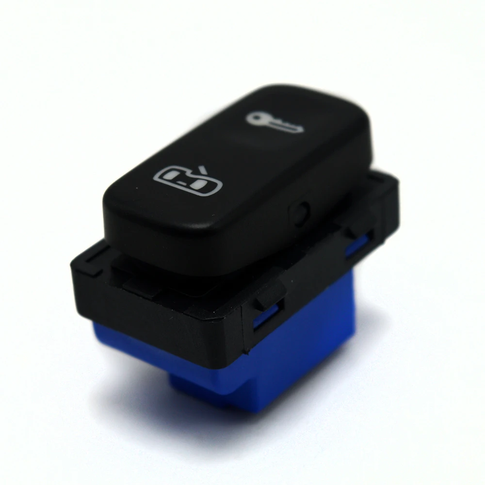 Alta qualidade para skoda octavia mk2 yeti 2004-2013 interruptor do sistema de bloqueio da porta central botão preto 1z0 962 125a/1zd 962 125a