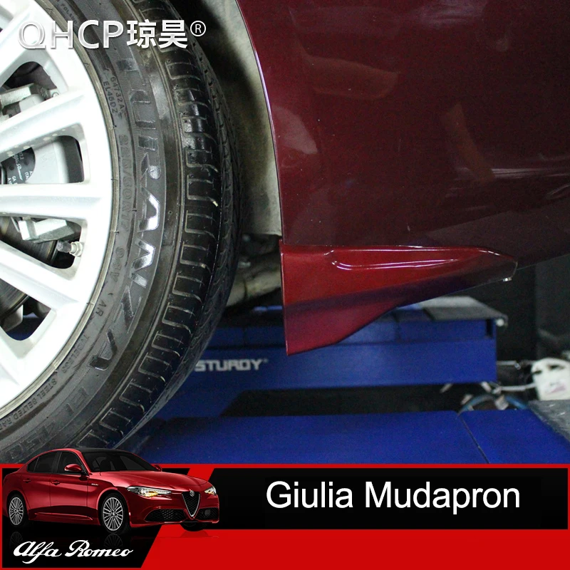

QHCP Front Rear Fender Mudflap Mud Flaps Splash Mud Guard Protection Refitting Part Dirtboard Special For Alfa Romeo Giulia 2017