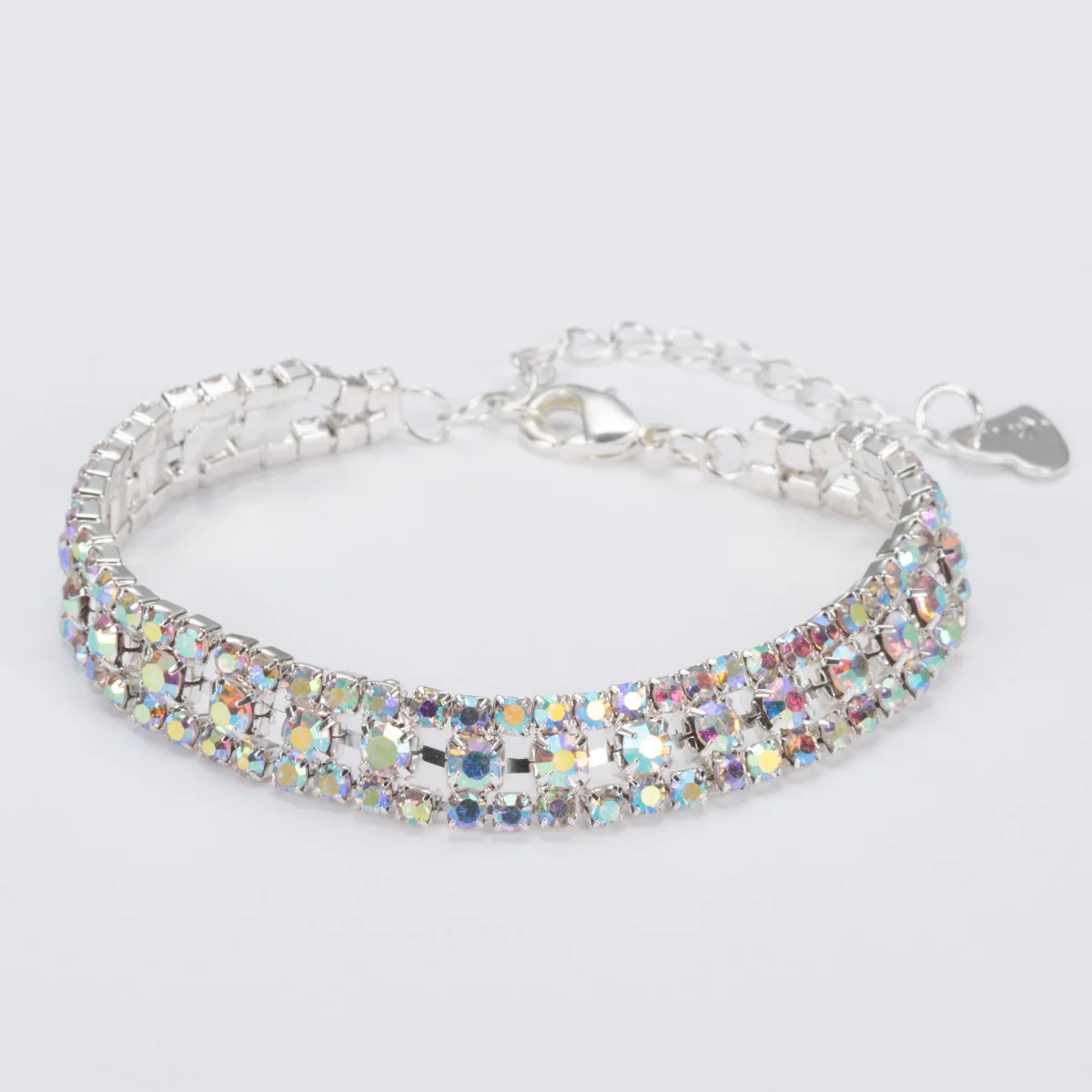 Fashion Rhinestone Stretch Bracelets Femme Multilayer Crystal Bracelets