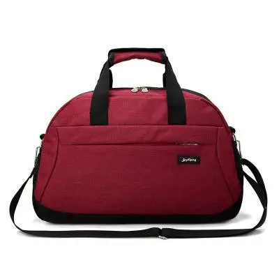 Новинка, корейские повседневные дорожные сумки, мужские дорожные сумки, нейлоновые дорожные сумки, вместительные сумки для багажа, сумки для путешествий - Цвет: Red