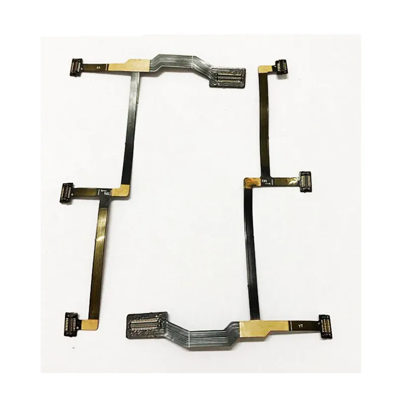 Nappe PCB flexible pour cardan DJI Mavic Pro, câble ruban plat de rechange montrant sa flexibilité.