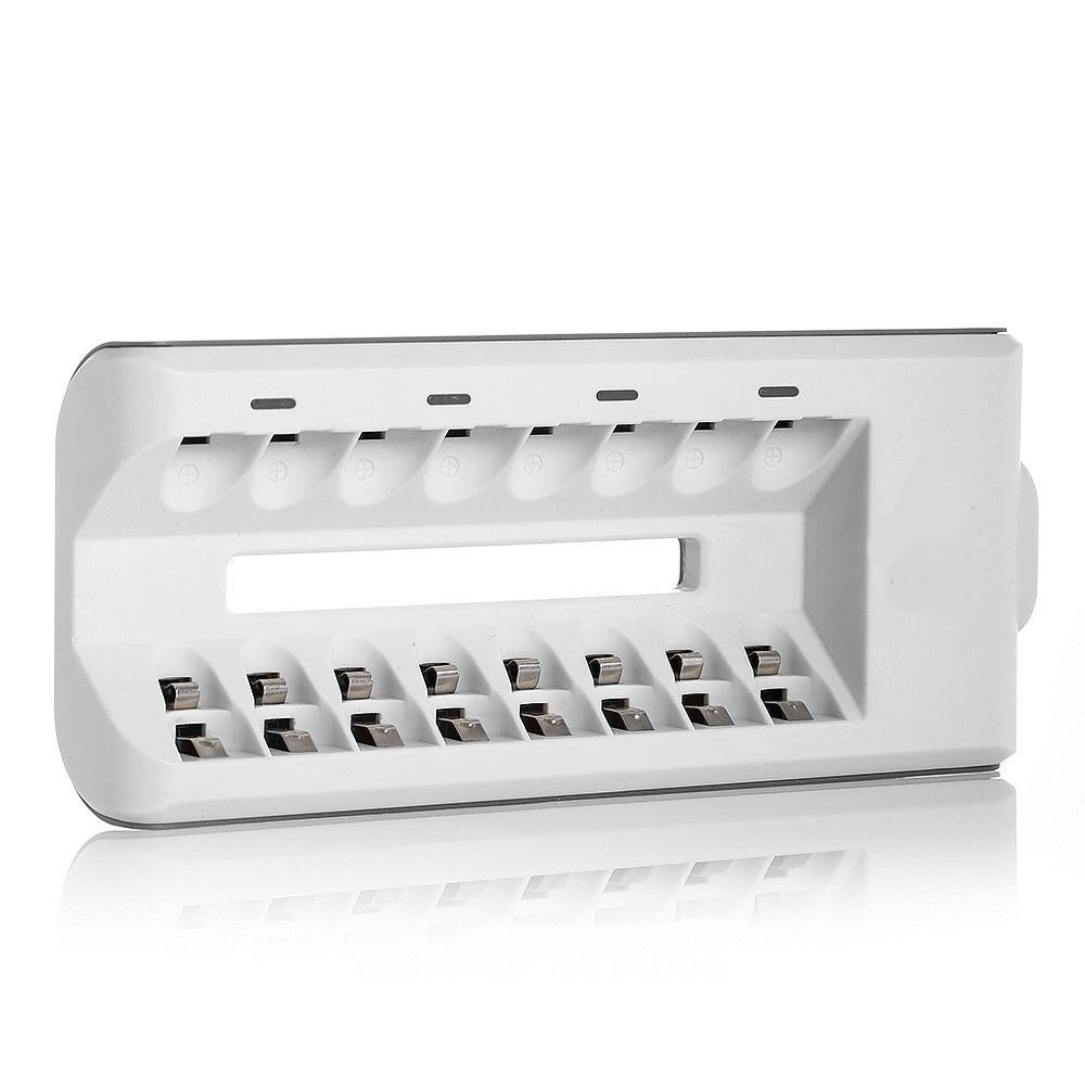 

GTF 8 Slots AAA AA Battery Chargers LED Light Smart Battery Charger NI-MH aa aaa Chargers US EU