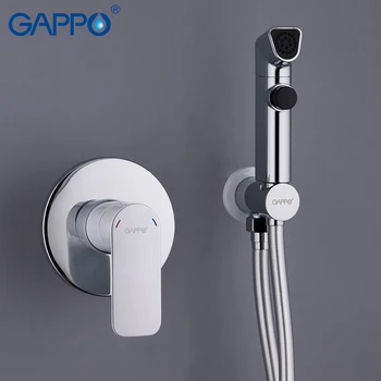 

GAPPO white Bidets bathroom toilet water muslim shower bidet faucet enema shower head wall mount toilet spray