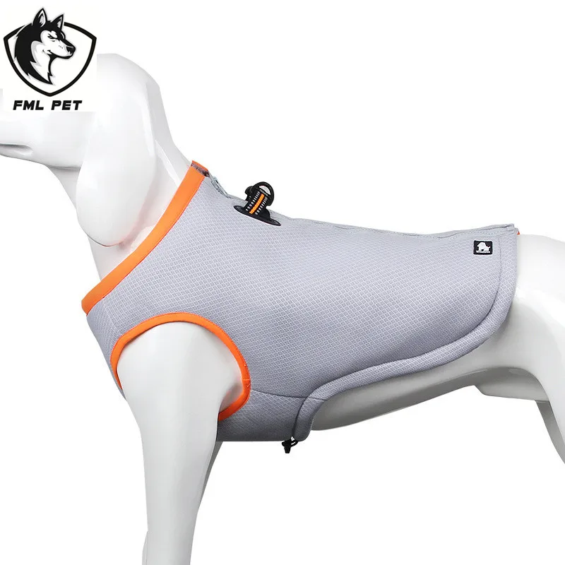 

FML Pet Clothes Breathable XXS-XXL Adjustable Dog Harness for Small Large Dogs Keep Warm Sports Dog Harness Clothing