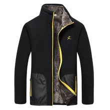 Мужские куртки из флиса; длинные утепленные бархатные ветрозащитные куртки Pizex; мягкая куртка; свитер с подкладкой