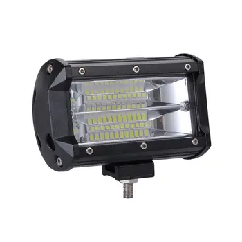 

240W 5inch Double-Row Work Light Automobile LED Light Bar Single Strip Light Spot Driving Illumination For Jeep UTV ATV Off-Road
