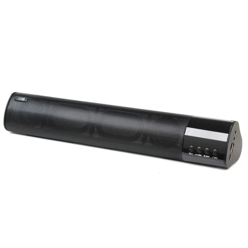 

New Arrival 10W Bluetooth Speaker High Power Woofer Stereo 3D Surround Sound Soundbar TF USB FM Radio Boombox For PC MP3 Phone