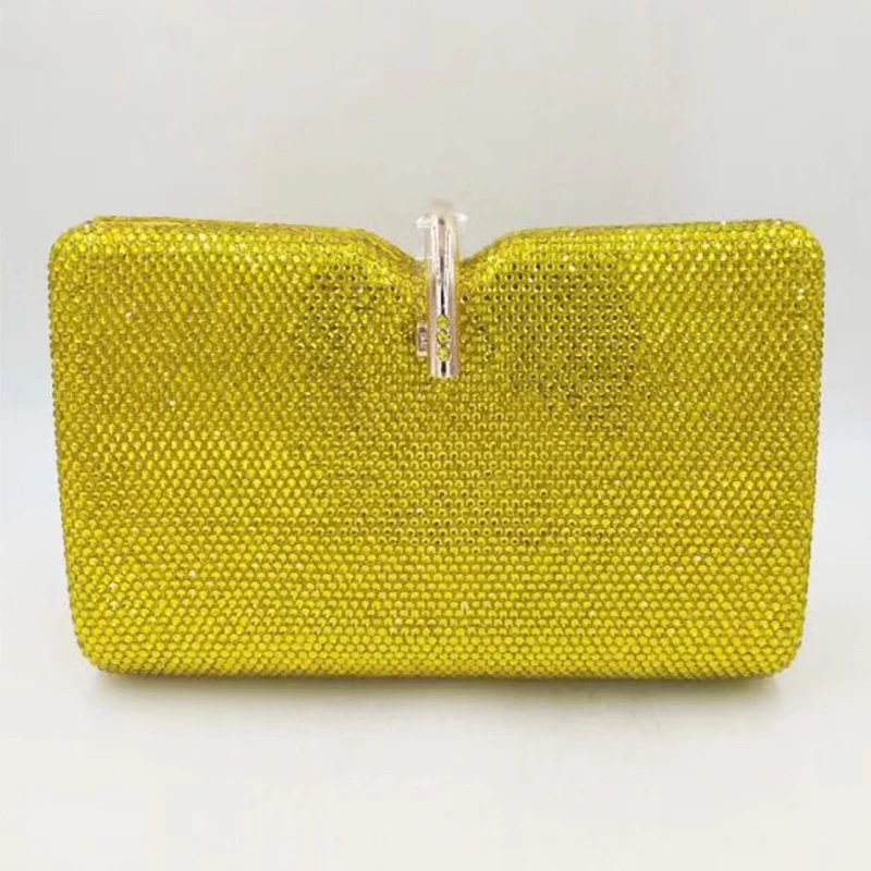 yellow gold clutch