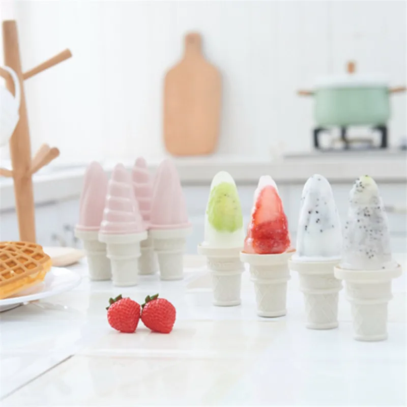 Новая летняя домашняя форма для изготовления мороженого Форма для мороженого коробка для мороженого Форма для приготовления мороженого мини-мороженое конусная форма инструмент для мороженого