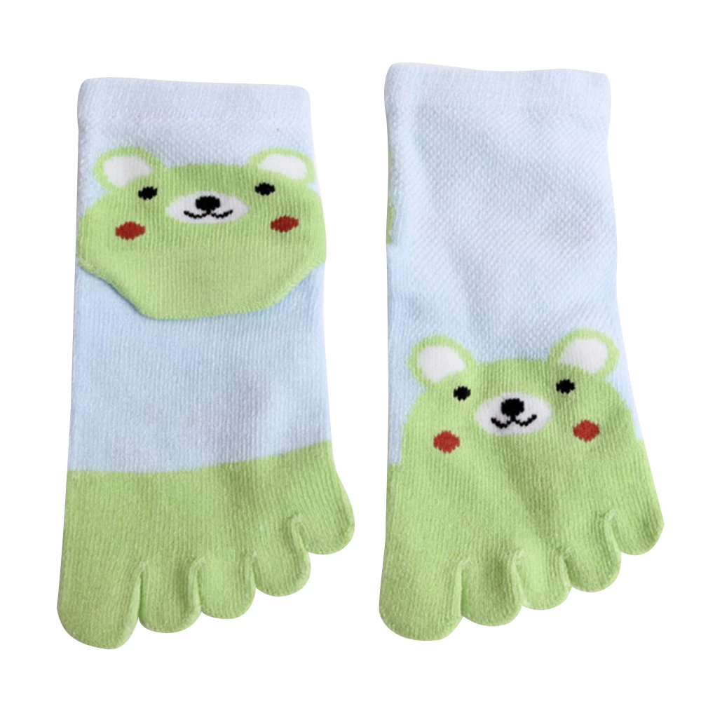 

1 Pair Baby Five Toes Socks Cotton Boys Children Kids Hosiery Comfortable Cute