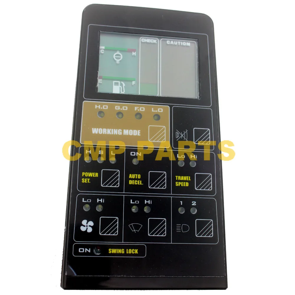 

PC200-5 Excavator Parts Monitor Gauge Panel 7824-72-2100 for Komatsu , 1 year warranty