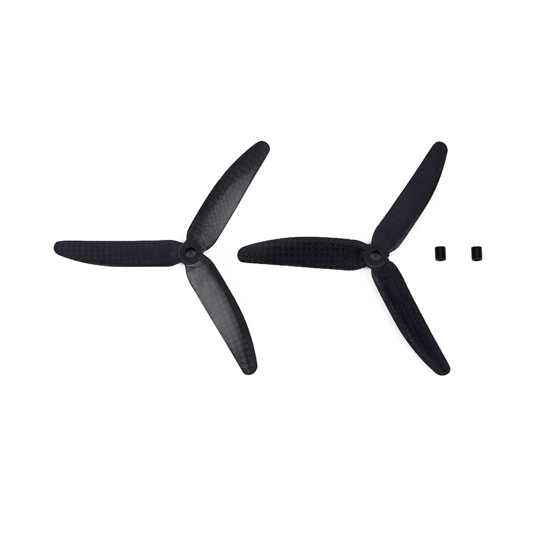 

HOBBYINRC 1pair 5030 Carbon Fiber 3-blade CW CCW Propeller Prop for RC Mini Multicopter